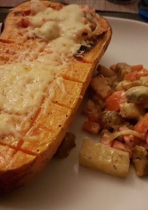 Une photo de Butternut farcie !
