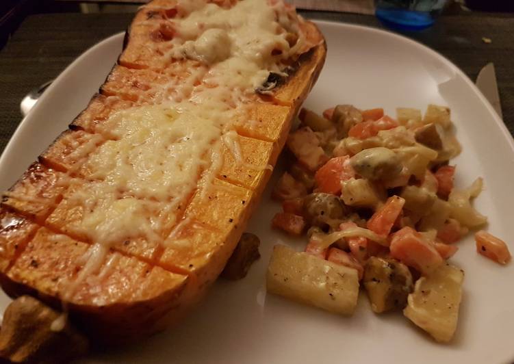 Recette: Butternut farcie !