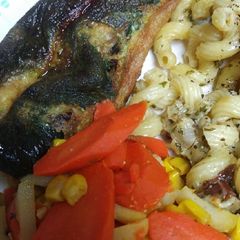A picture of Pablano Stuffed with Cheese.