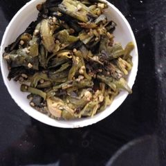 A picture of Onion bhindi.