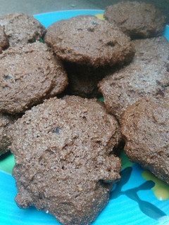 Una foto de Cookies integrales de chocolate🍫🍪