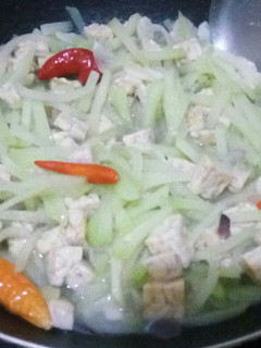 Foto resep Tumis labu siam ft tempe