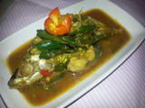 Ikan Kuah Kuning Cabe Hijau Besar (Spicy)