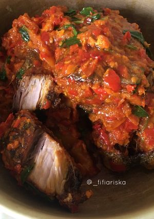 Foto resep Ikan Tongkol bumbu Pedas