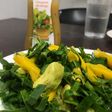 Ensalada de espinaca, mango y aguacate