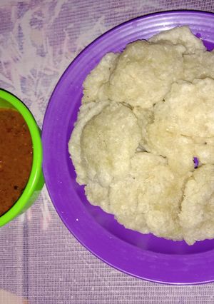 Foto resep Cireng bandung renyah anti meledak (bumbu kacang)
