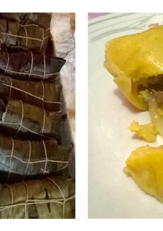 Una foto de Hallacas tradicionales