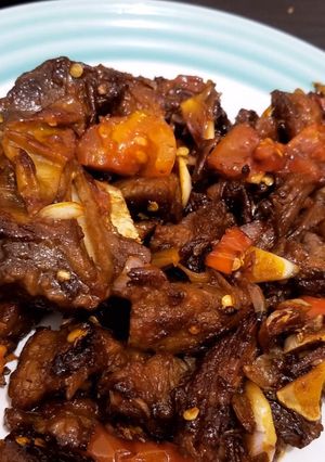 Foto resep Sate goreng