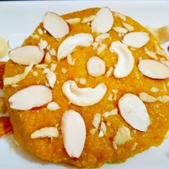 Mango Sooji Halwa A picture of Mango Sooji Halwa.