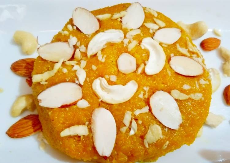 Recipe of Speedy Mango Sooji Halwa