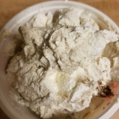 A picture of Leah's Drunken Whipped Cream.