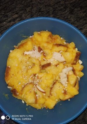 A picture of Bread pudding.