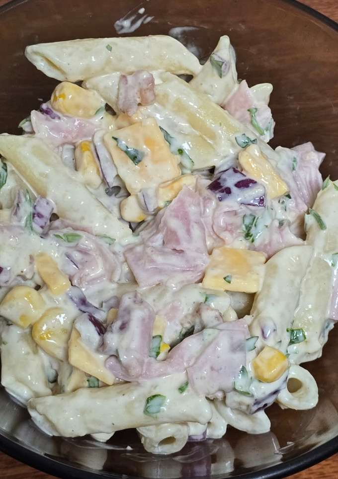 Una foto de Ensaladilla de macarrones