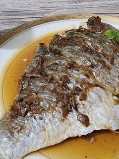 黃金蝦XO醬蒸鱸魚 的食譜成品照片