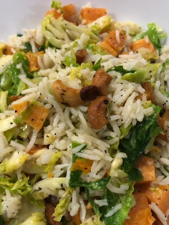 Easy Steps to Make Rice Salad #cookbook the Delicious So Delicious