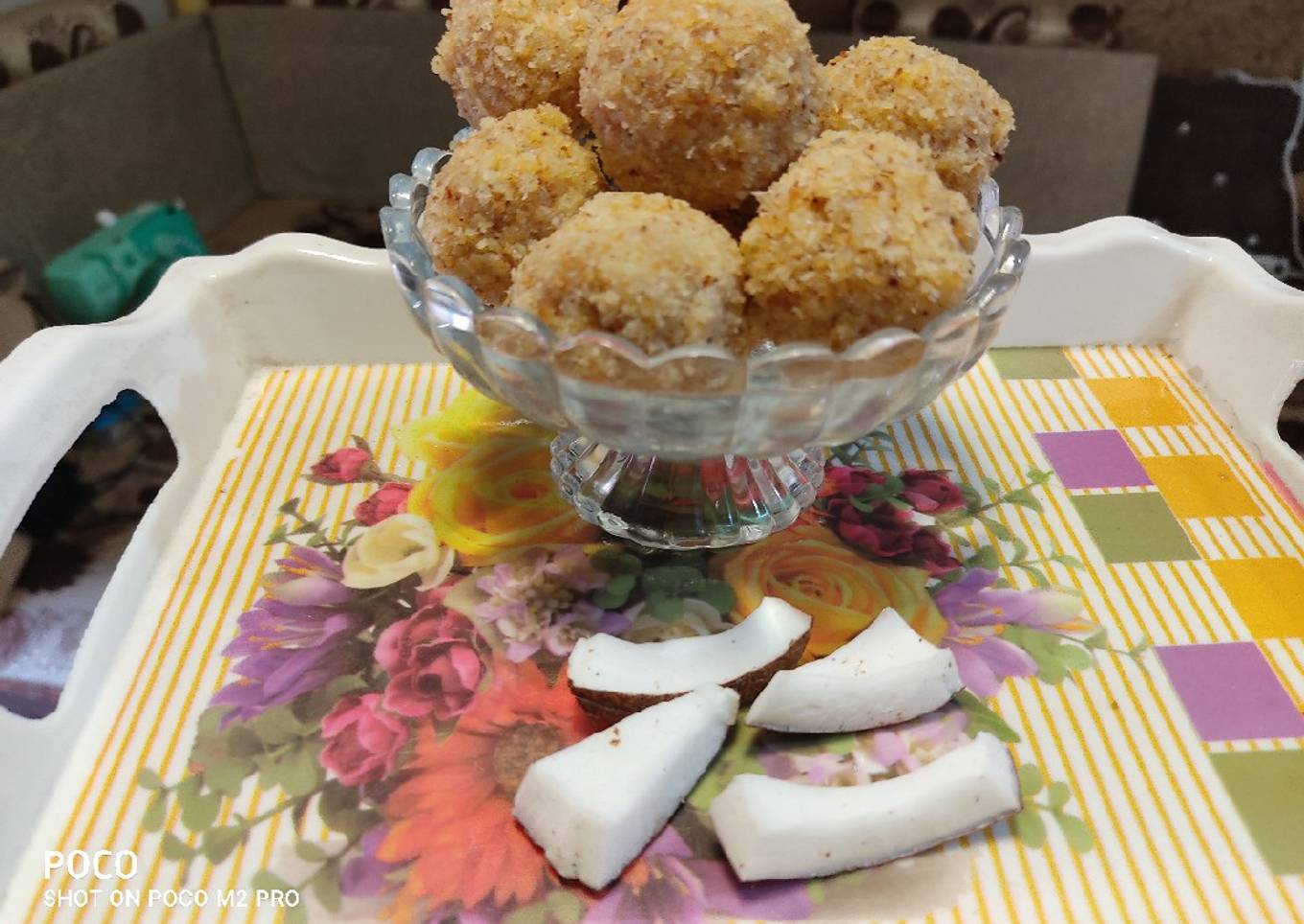 Mawa Coconut ladoo