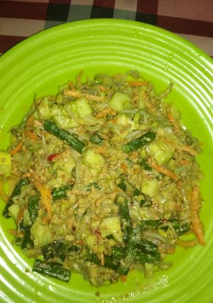 Foto resep Lotek sayur