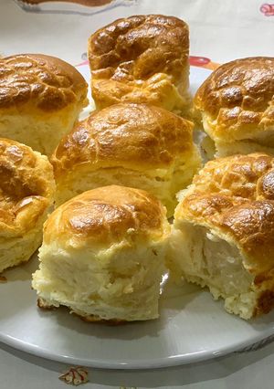 Una foto de Bollos de leche y queso