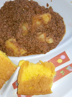 A picture of Minced meat with potatoes#4weekschallenge#charityrecipe.