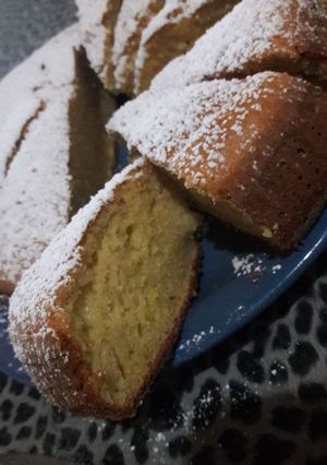 Una foto de Bizcocho de vainilla en licuadora💗