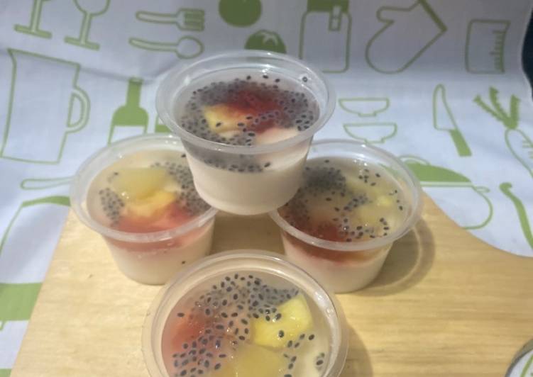 Puding Buah Cup mini