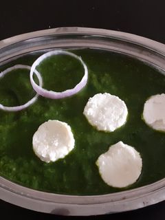 पालक पनीर(palak paneer reccepie in hindi) रेसिपी मुख्य फोटो