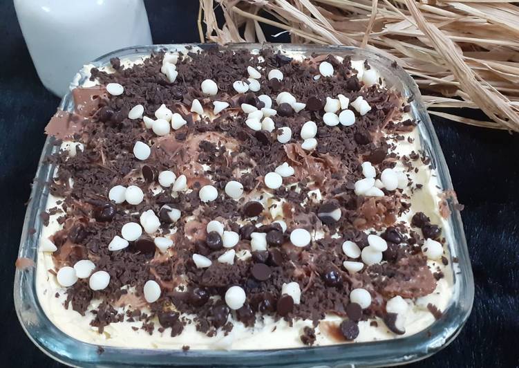 Recipe of Award-winning Tiramisu (eggless)Italian dessert