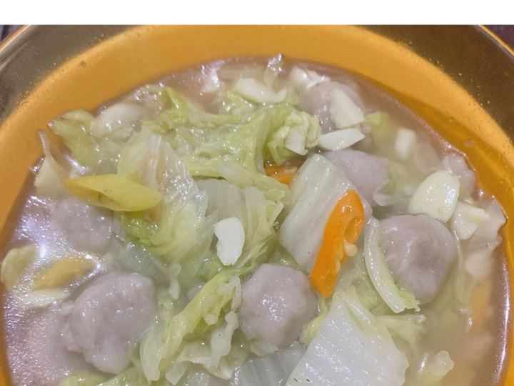 Resep Tumis Sawi Putih Bakso Krikil yang Lezat