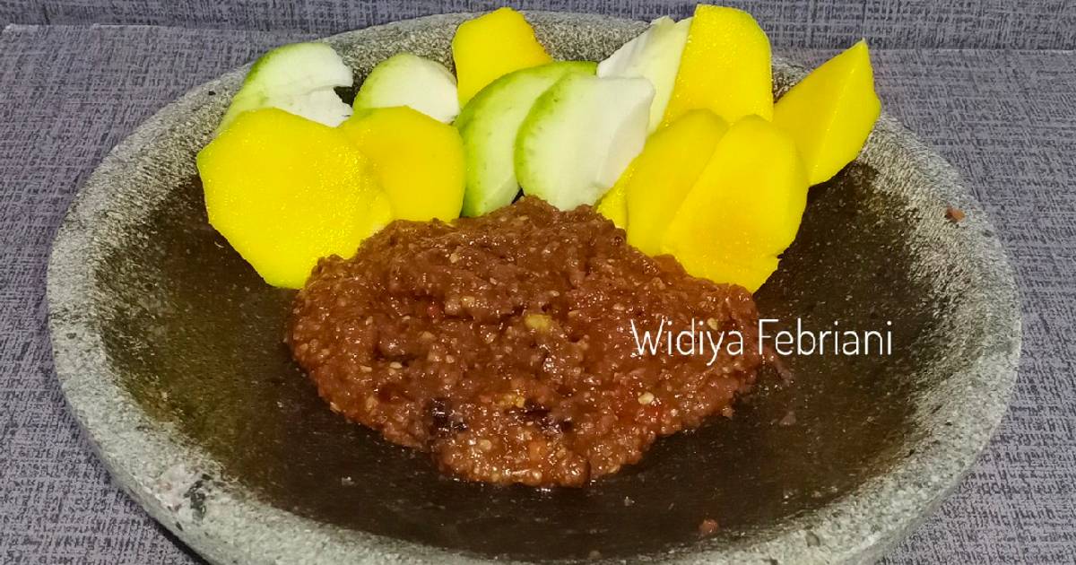 Resep Rujak Mangga Muda Oleh Widiya Febriani Cookpad