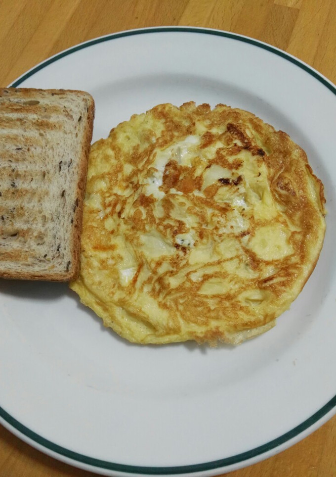 Una foto de Tortilla 4 quesos