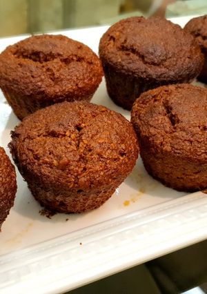 Una foto de Muffin de banana y avena