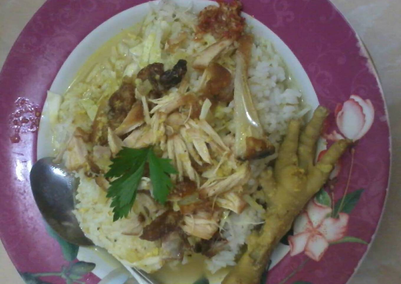 Soto Ayam + Ceker