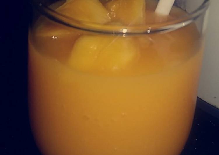 Steps to Make Perfect Mango Summer Drink