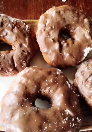 صورة لوصفة دوناتس 🍩🍩🍩🍹🍹