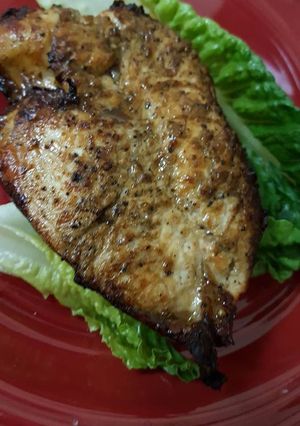 A picture of Chicken steak.