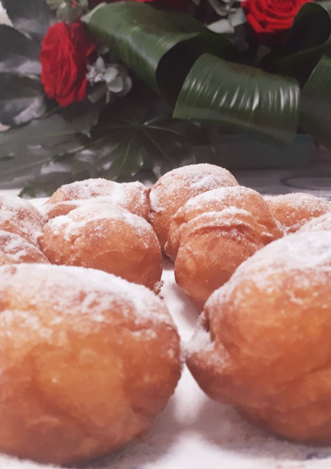 Una foto de Buñuelos de yogurt