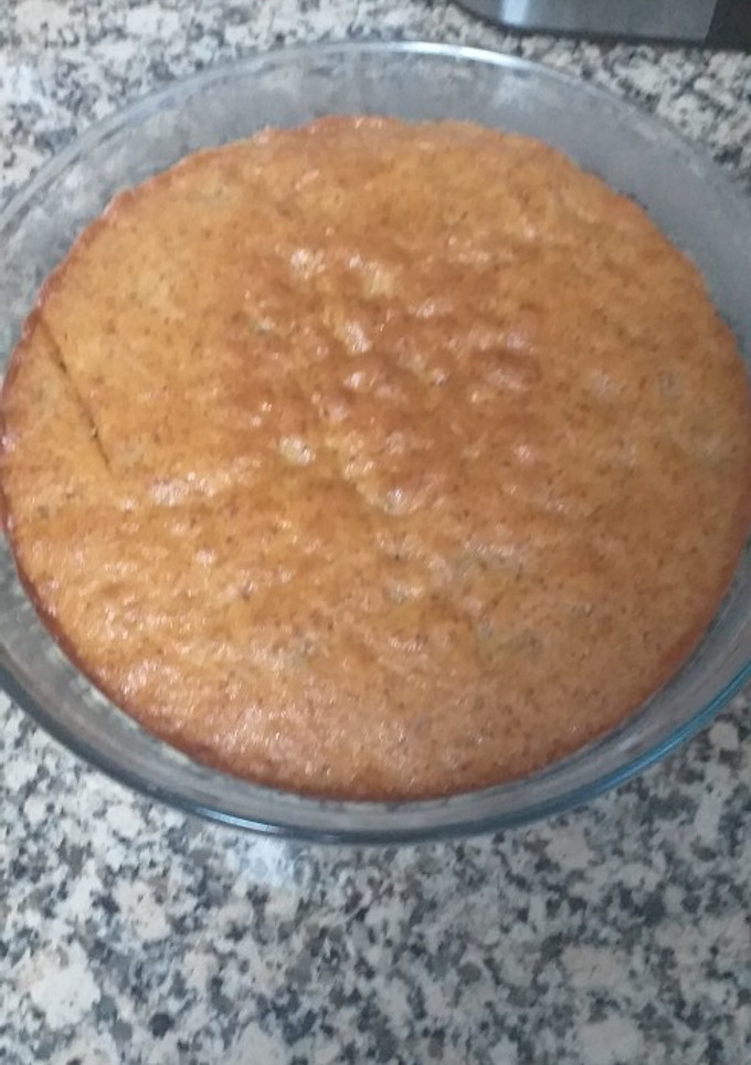 صورة لوصفة كيكة بالفواكه الجافة بنبنه بزاف