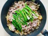 miso pork cabbage