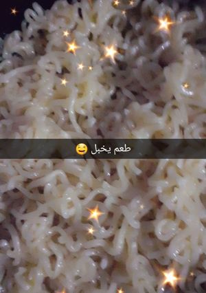 صورة لوصفة اندومي 🍜 على طريقتي 😊