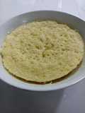 Mini bolo de coco molhadinho de micro-ondas - Fit