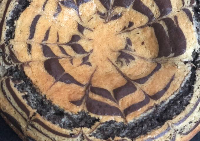 Recipe of Super Quick Marble cake