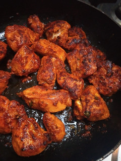 A picture of Chicken Tikka.