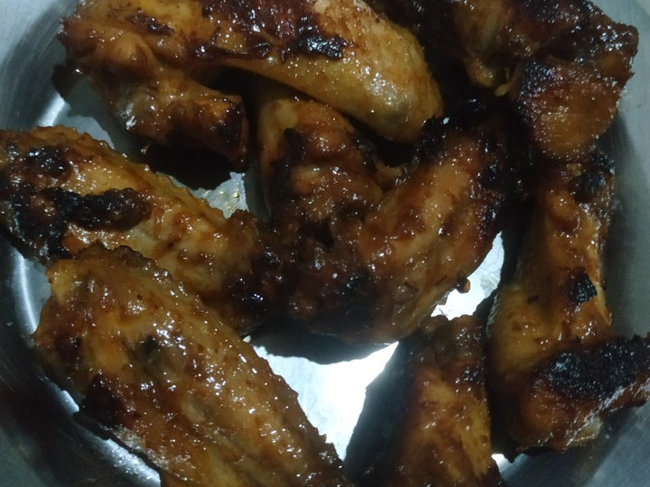 Cara Gampang Menyiapkan Chicken wing panggang Kekinian