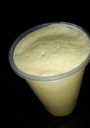 Una foto de Licuado de Durazno
