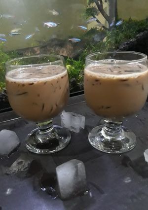 Foto resep Es cincau teh susu #SiapRamadhan