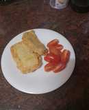 Pencas rellenas de jamón y queso