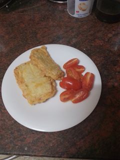 Una foto de Pencas rellenas de jamón y queso