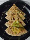 Kand and peas paratha