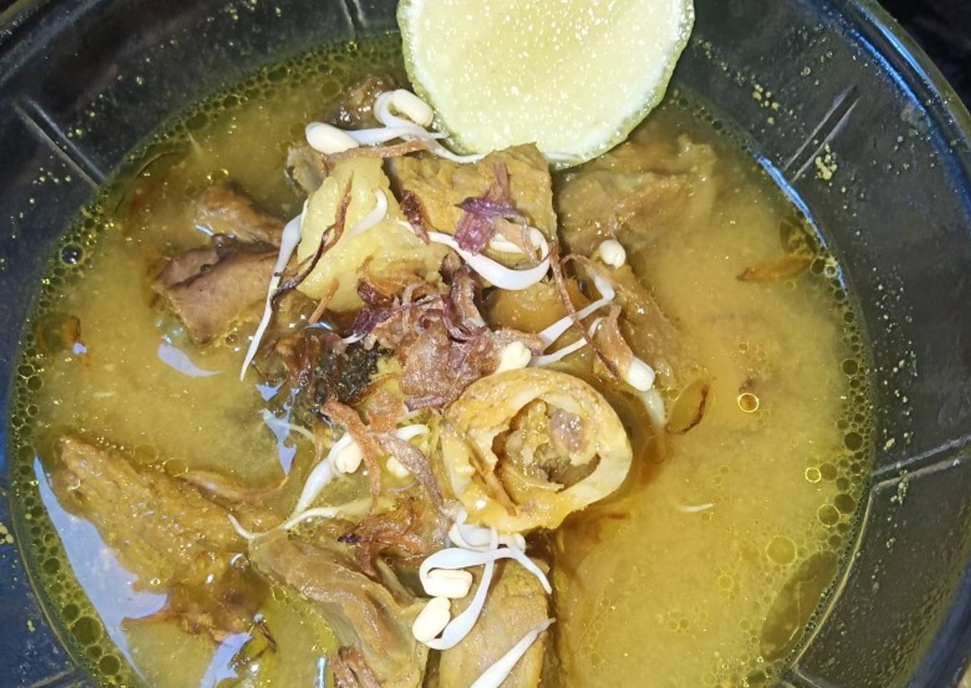 Soto Kambing Kuah Bening