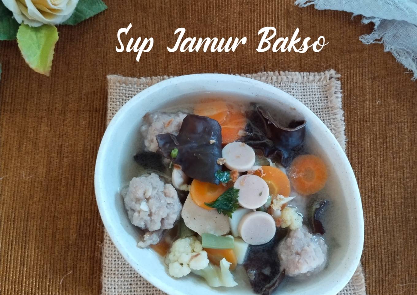 355. Sup Jamur Bakso